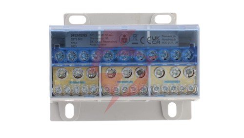Blok rozdzielczy 125A 3P 690V 1x25-35mm2 4x16mm2 7x10mm2 DIN 5ST2502