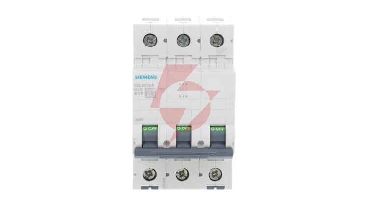 Wyłącznik nadprądowy 3P B 16A 10kA AC SENTRON 5SL4316-6