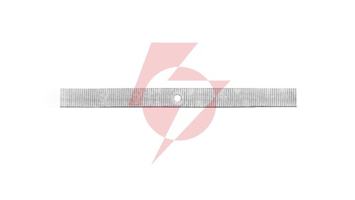 Taśma aluminiowa cięta 120 mm z otworem 3,4 mm /1kg/ TA-C-120/1 /281szt./