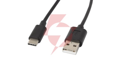 Przewód połączeniowy USB 2.0 HighSpeed 1,8m USB-C - USB A CA-USBO-10CC-0018-BK