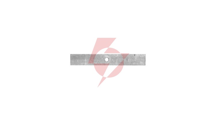 Taśma aluminiowa cięta 60 mm z otworem 3,4 mm /1kg/ TA-C-60/1