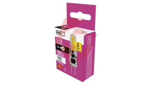 Żarówka LED Classic JC G4 1,9W (21W) 200lm neutralna biel ZQ8621