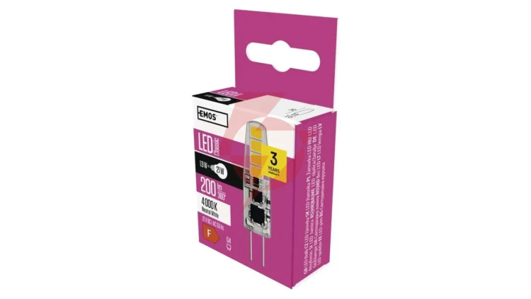 Żarówka LED Classic JC G4 1,9W (21W) 200lm neutralna biel ZQ8621