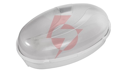 Oprawa oświetleniowa PANDA oval duża biała podstawa, klosz przeźroczysty D.3176
