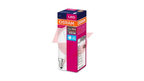 Żarówka LED VALUE CLASSIC B 40 E14 4,9W 470lm 4000K 840 FR non-dim 4052899973367
