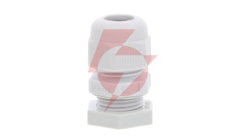 Dławik kablowy z przeciwnakrętką M16 PA jasnoszary RAL 7035 V-TEC VM16+ LGR 2022764 /50szt./