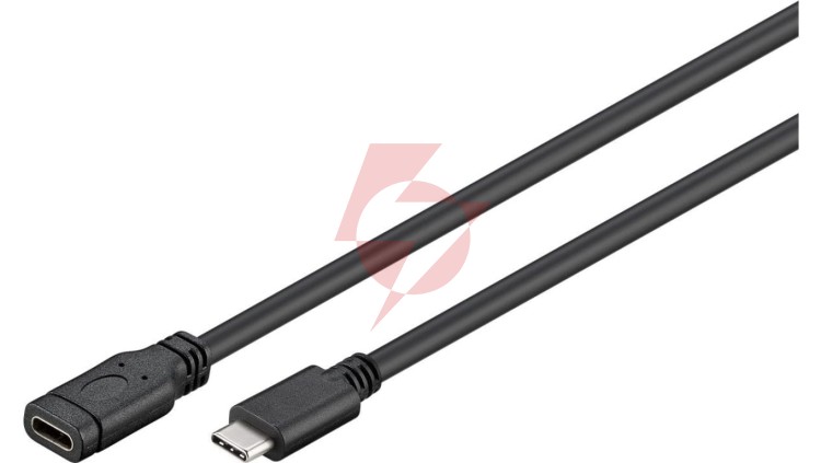 Przedłużacz USB-C SuperSpeed 1m 45393