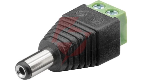 Wtyk DC (5,50 x 2,10mm) - zdejmowane śrubowe 76747 /10szt./