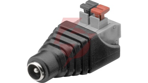 Gniazdo DC (5,50 x 2,10mm) - mocowanie zaciskowe push-down 76749 /10szt./