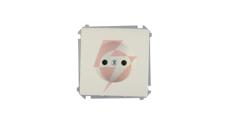 Simon Basic Gniazdo pojedyncze b/u 16A IP20 białe BMG1.01/11