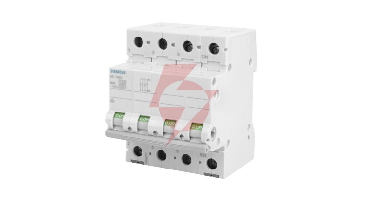 Rozłącznik modułowy 63A 3P+N 400V 5TL1663-0