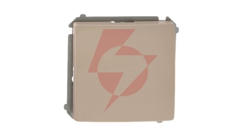 Simon Basic Łącznik jednobiegunowy, szybkozłącza, beżowy BMW1.01/12