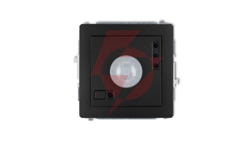 DECO Czujnik ruchu elektroniczny czarny mat 12DCR-1
