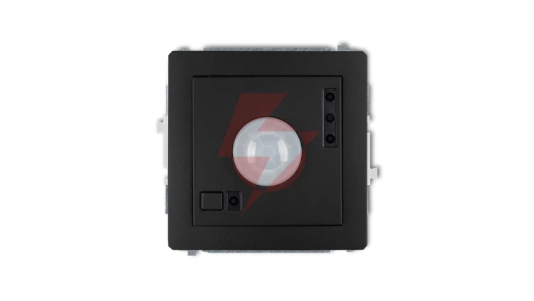 DECO Czujnik ruchu elektroniczny czarny mat 12DCR-1