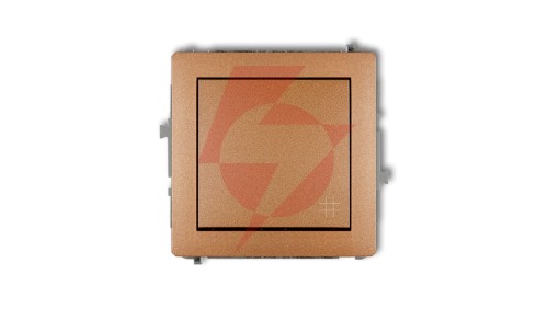 DECO Łącznik krzyżowy złoty metalik 8DWP-6