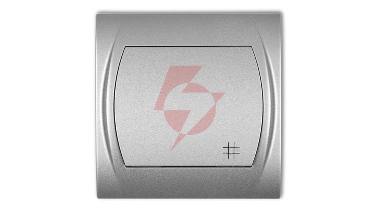 LOGO Łącznik krzyżowy srebrny metalik 7LWP-6