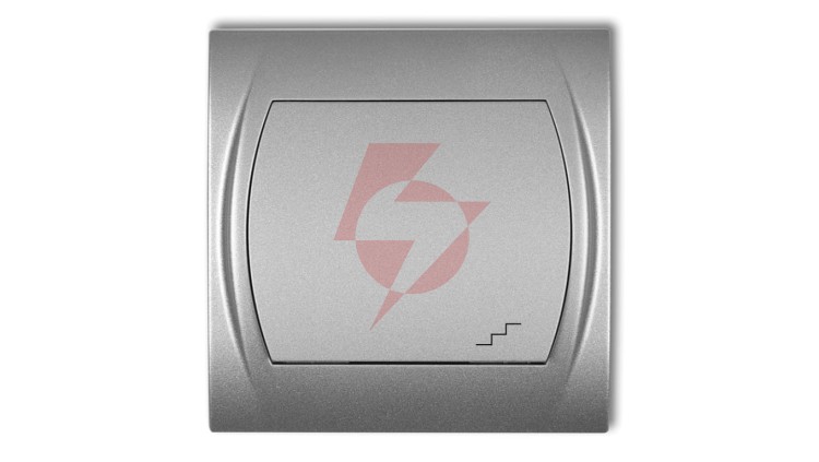 LOGO Łącznik schodowy srebrny metalik 7LWP-3