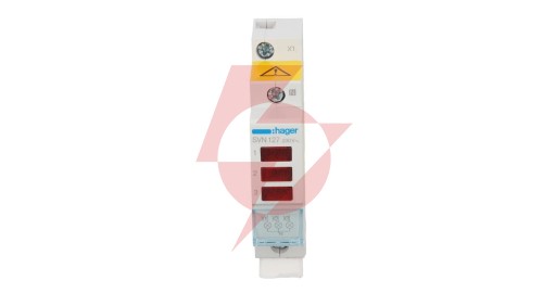Lampka modułowa 3-fazowa czerwona 230-400V AC SVN127