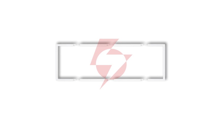 Ramka wypełniająca potrójna serii DECO biały DRW-3