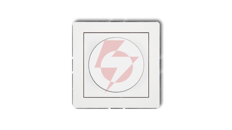 DECO Ściemniacz elektroniczny przyciskowo-obrotowy do lamp LED biały DRO-2