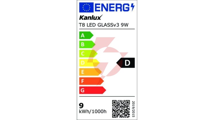 Świetlówka LED T8 G13 600mm GLASSv3 9W-NW 1350lm 4000K barwa neutralna 3 lata Gwarancji 26062