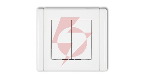 FLEXI Łącznik świecznikowy biały FWP-2
