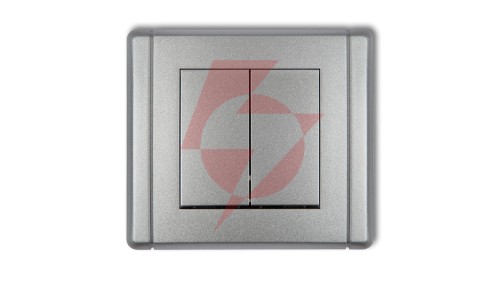 FLEXI Łącznik świecznikowy srebrny metalik 7FWP-2