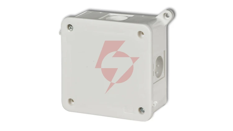 Puszka instalacyjna hermetyczna bez złączek 100x100mm biały PHS-5