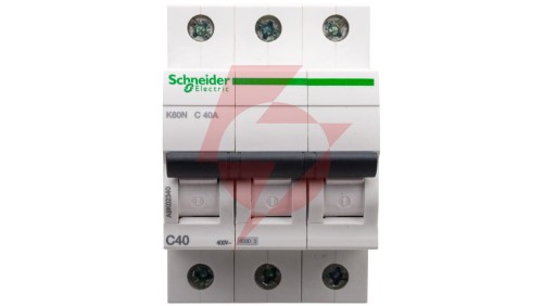 Wyłącznik nadprądowy 3P C 40A 6kA AC K60N Acti9 A9K02340