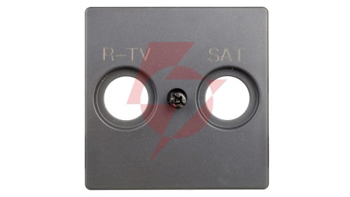 Simon 82 Pokrywa gniazda antenowego RD/TV/SAT grafit 82097-38