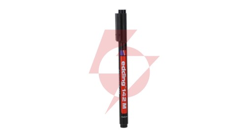 Pisaki do opisywania ręcznego odporne na ścieranie i wodę PN-S 1mm czarny E04ZP-01090200103