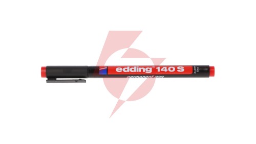 Pisaki do opisywania ręcznego odporne na ścieranie i wodę PC-R 0,3mm czerwony E04ZP-01090100203 /10szt./