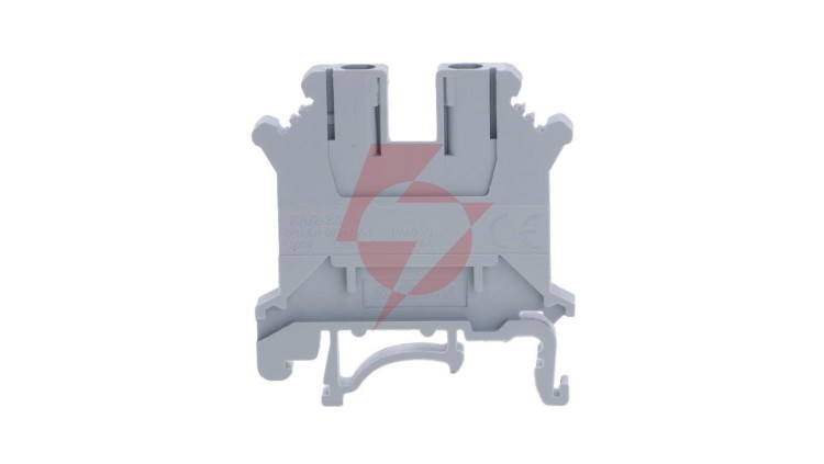 Złączka szynowa 1-torowa ZJU2-2.5 2,5mm2 szara R34RR-07010000205