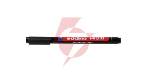 Pisaki do opisywania ręcznego odporne na ścieranie i wodę PG-S 1-3mm czarny E04ZP-01090300103