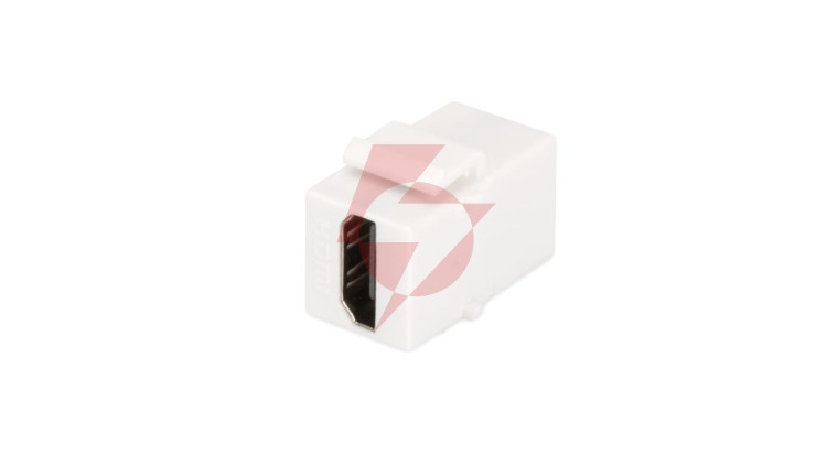 Moduł Keystone HDMI łącznik do gniazd i pustych paneli żeński/żeński biały DN-93401