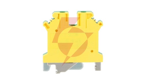 Złączka szynowa 1-torowa ZJU-2,5/PE 2,5mm2 żółto-zielona R34RR-07020000205