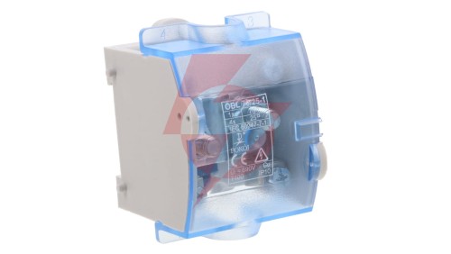 Odgałęźnik instalacyjny 1P 1x70mm2/4x25mm2 niebieski OBL 70/25-1 R35RW-01040000403