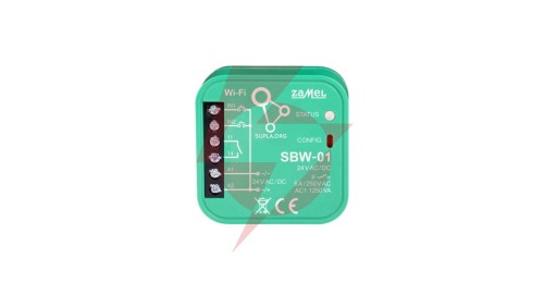 Supla sterowanik bramowy WI-FI 1-kanałowy dwukierunkowy SBW-01 SPL10000002