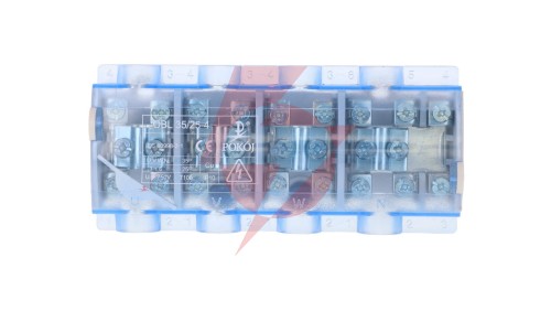 Odgałęźnik instalacyjny 4P 4x35mm2/10x25mm2 niebieski OBL 35/25-4 R35RW-01040000803