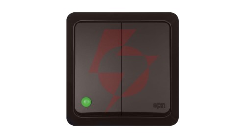BERG Łącznik świecznikowy n/t 10AX IP20 brązowy 3711-05