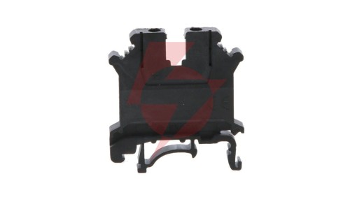 Złączka szynowa 1-torowa ZJU2-4/BK czarna R34RR-07010000345