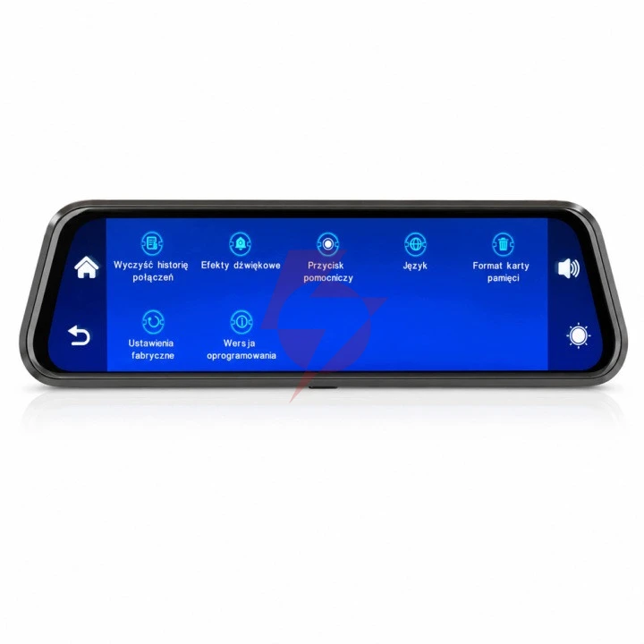 Kamera samochodowa przód tył orllo autoplay pro 4k gps wifi