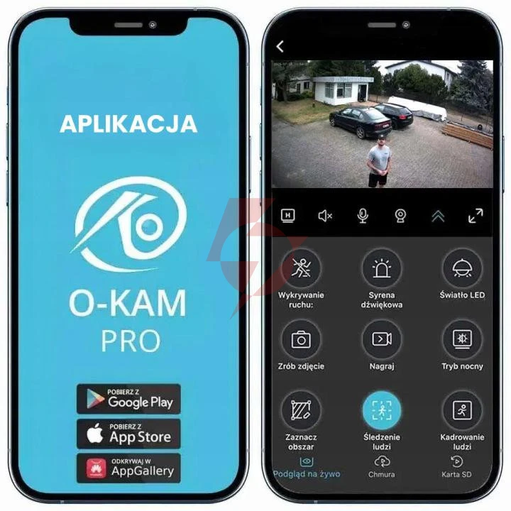 Kamera ip orllo z1 tuba 4k 8mp wi-fi