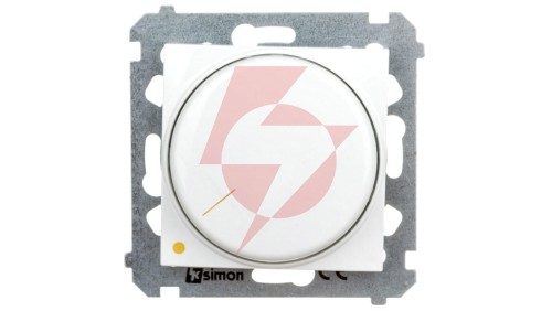 Simon 54 Ściemniacz obrotowy dwubiegunowy LED 5-215W biały DS9L2.01/11 WMDS-004xL2-011