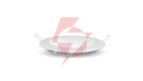 Panel LED VT-2407RD 24W 200lm 3000K fi300x12mm Okrągły 4872