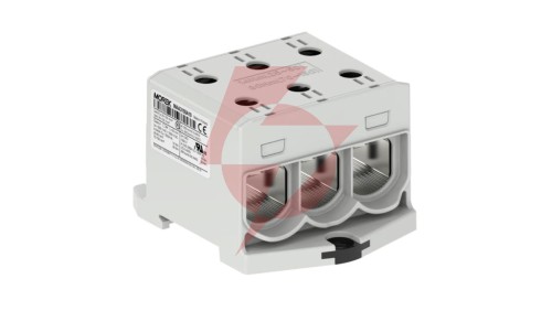 Złączka OTL150-3 kolor szary 3xAl/Cu 25-150mm 1000V AC / 1500V DC Zacisk uniwersalny MAA3150A10