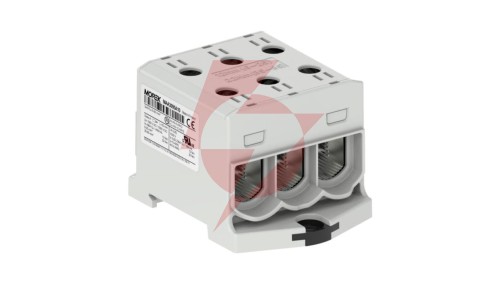 Złączka OTL95-3 kolor szary 3xAl/Cu 6-95mm2 1000V AC / 1500V DC Zacisk uniwersalny MAA3095A10
