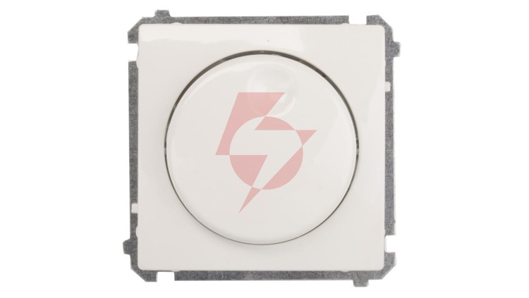 Simon Basic Ściemniacz obrotowy 20-500VA biały BMS9T.01/11