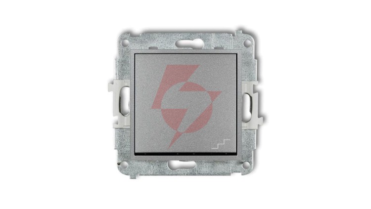 MINI Łącznik schodowy srebrny metalik 7MWP-3