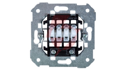 Simon 82 Gniazdo głośnikowe pojedyncze/ podwójne z 4 zaciskami mechanizm 75801-39